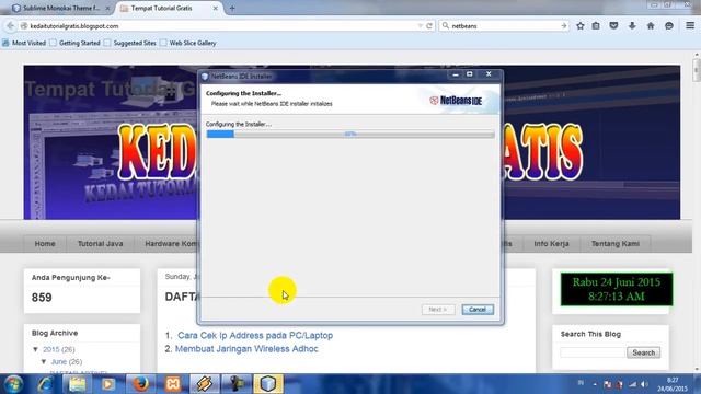 Cara download dan Instal Program Java Netbeans