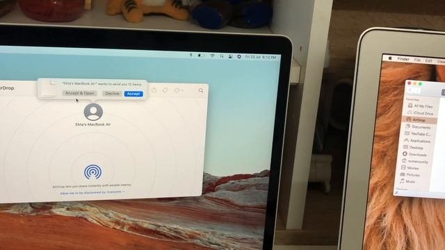 How To Send/Transfer Photos/Videos/ Files From Macbook, IPhone For FREE #Apple #airdrop