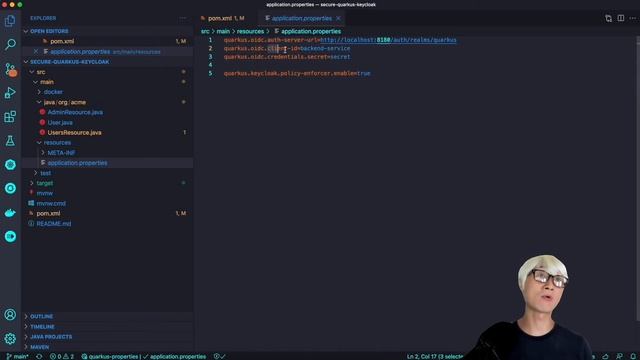 Quarkus Dev Services for OpenId Connect Keycloak provider