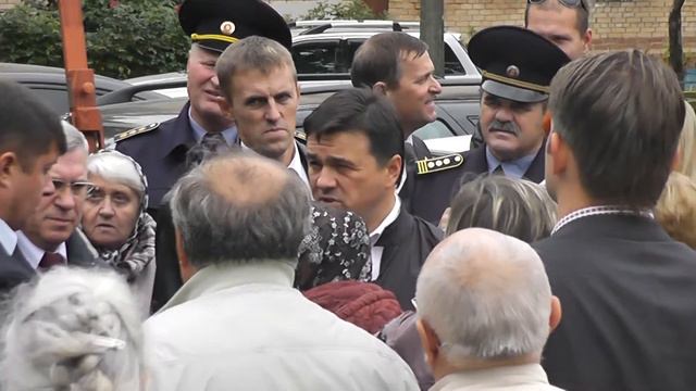 Андрей Воробьёв на бульваре Кузнецова