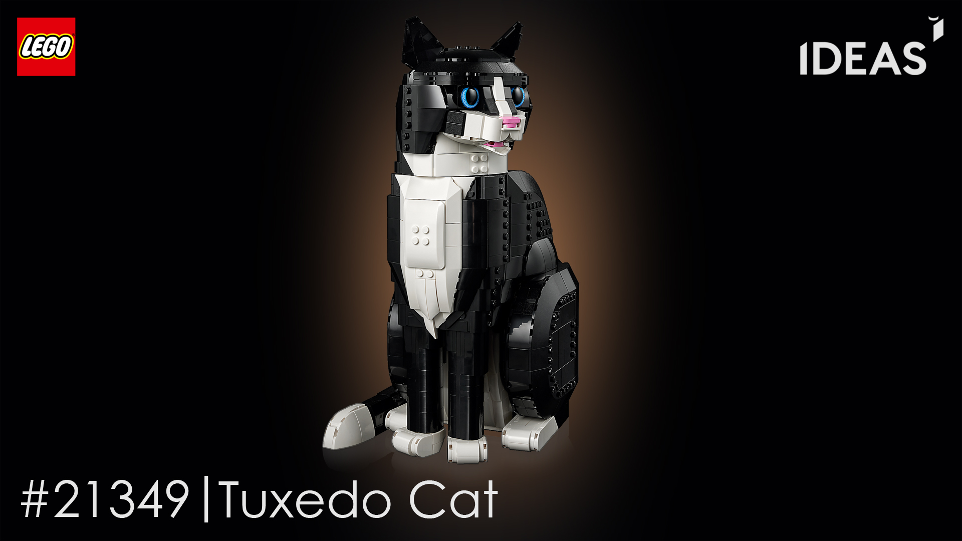 LEGO Ideas - Tuxedo Cat (Кот в смокинге) 21349