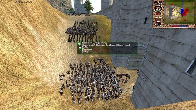 GRAND SIEGE OF MINAS TIRITH (Siege Battle) - Third Age: Total War (Reforged)