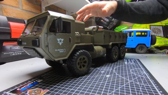 Fayee FY004A - RC Oshkosh Hemtt - Cheap 1/16 Scale RC Military 6x6 Truck Review. FPV