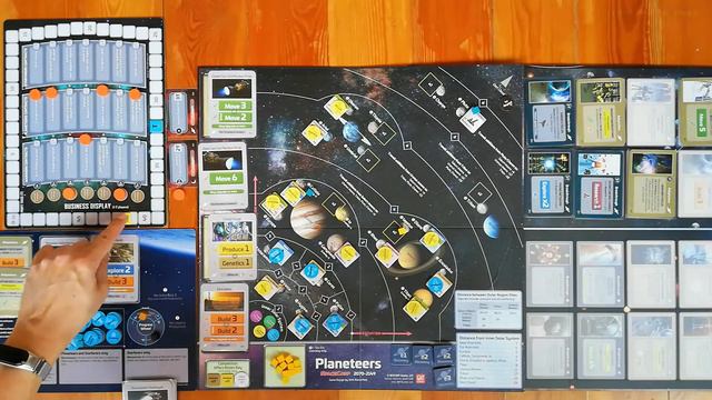 SpaceCorp: Ventures solo playthrough (rus). Ahead of the Curve