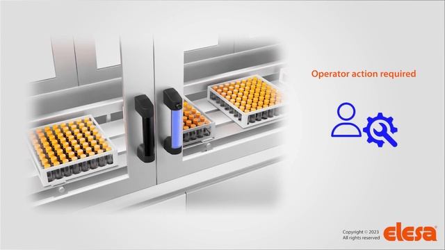 ELESA M.2000-SWM Handles with monostable switch and LED indicator light