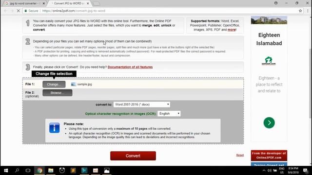 How to Convert JPG to Word Document UPDATED 100% WORKING