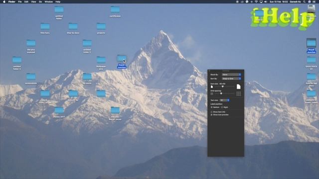 How To Arrange Icons freely in Macbook pro, Macbook air or iMac (SOLVED)