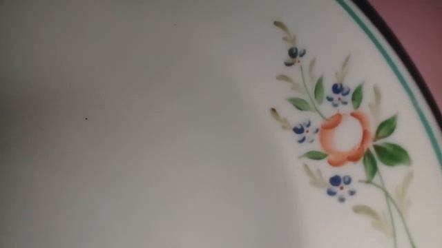 Блюдо "Цветы"(СССР,РУЧНАЯ роспись,клеймо,редкость)!