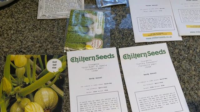 Planting and preparing for spring and sowing cucurbits.
