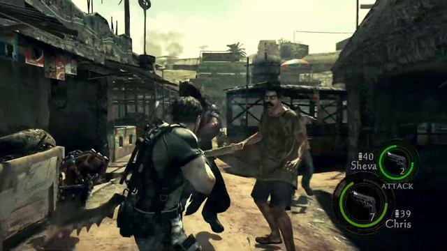 Resident Evil 5 Remastered Playstation 4 Playthrough Part 3