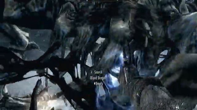 The Elder Scrolls V: Skyrim - Fun With A Dragon Skeleton