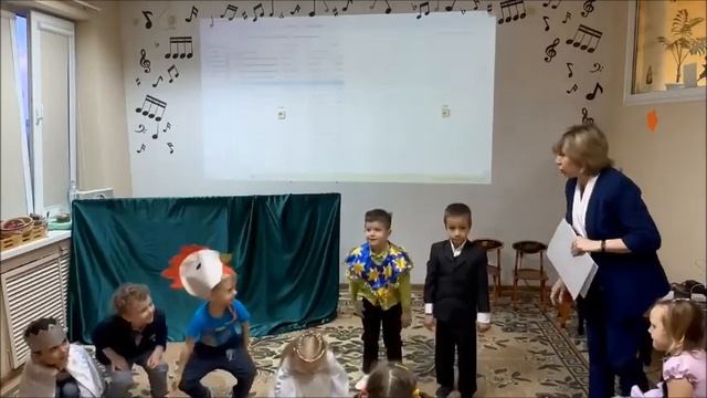 Открытый урок в группе  РЭР "Сказки Пушкина в музыке"