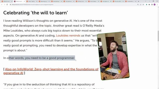 "What AI won't replace in your programming"
