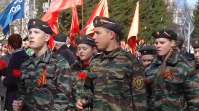 Духовная связь  Воспитанники детского дома из г  Сыктывкар Республика Коми в рядах  Бессмертного по