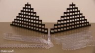 250,000 DOMINOES - Most Relaxing/Satisfying Domino Falldown Compilation (No Music)