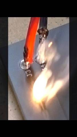 Burning a PCB Track | #shorts