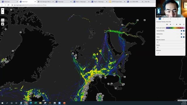 Co-designing a global maritime traffic density service with interagency & intergovernmental partner