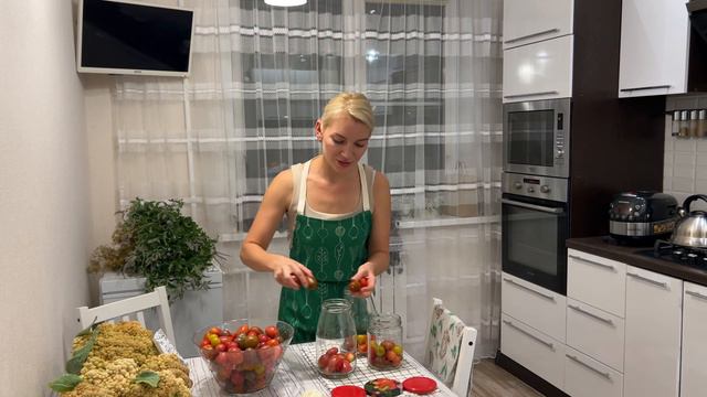 СЛАДКИЕ МАРИНОВАННЫЕ ПОМИДОРЫ