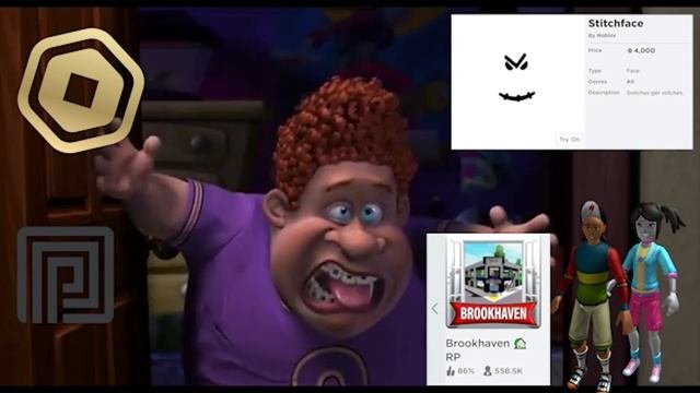 The Roblox Virgin VS Roblox Chad Barnyard Megamind Meme