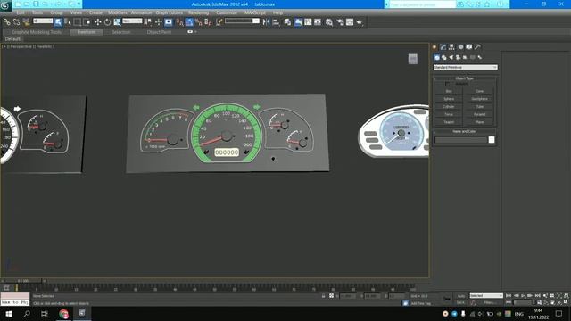 Nexia 2 Matiz Tablo // 3d Max Darslari // 3d Maxda Model Yasash // 3d Maxni O'rganamiz // Modeling