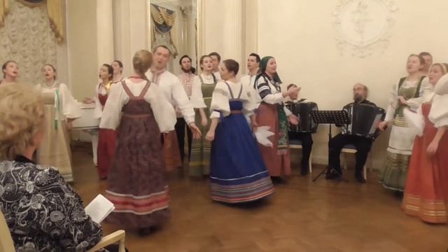 У нашей Кати горя много. Хор СПбГИК пу А. Гвоздецкого