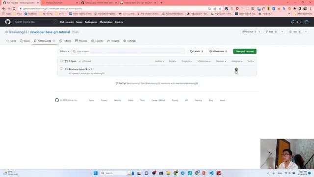 Git flow 01- Develop base