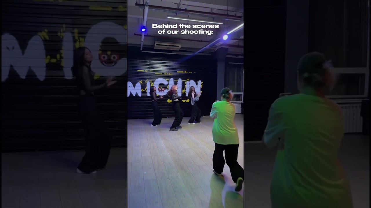 За кадром наших REELS #michin #dance #dancestudio #kpop #xg #grlgvng #workshop #camera #cameraman