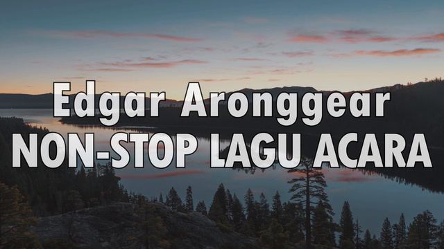 Edgar Aronggear - NON STOP LAGU ACARA (Lagu Daerah Papua)