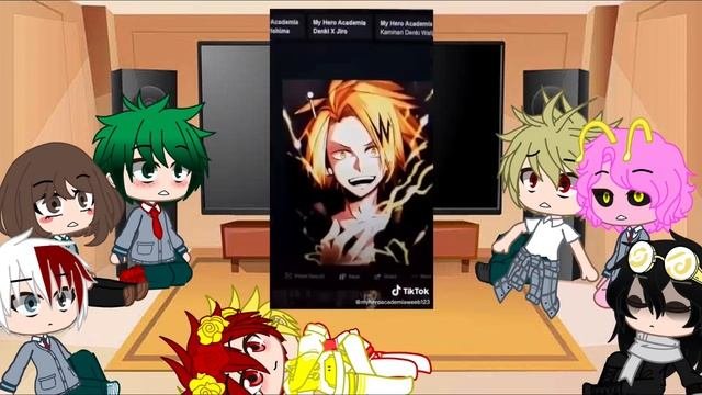 Past MHA reacts to future-START OF YEAR!-Ships at beginning-NOT ORIGINAL-FUTURE KIRIKAMI-