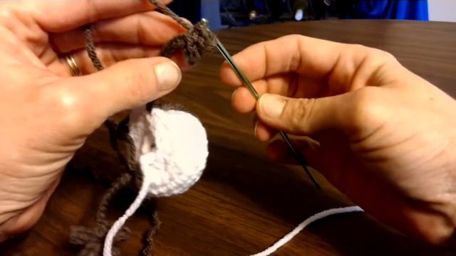 Frozen Inspired Olaf - Like Crochet Snowman ARMS Tutorial