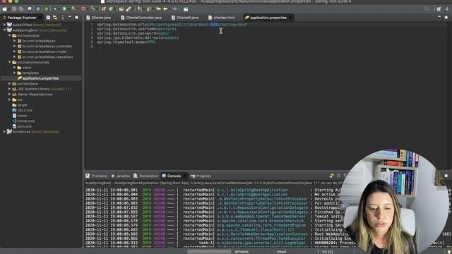 Configurando a conexão com o banco de dados no Spring Boot