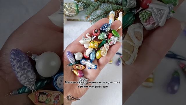 Игрушки в миниатюре из полимерной глины, ручная работа.