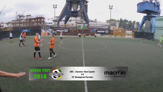 Review 03.06.18 EBS 5 : 11 Бизнес Оил Групп - Green Fest 2018 - Football Seasons
