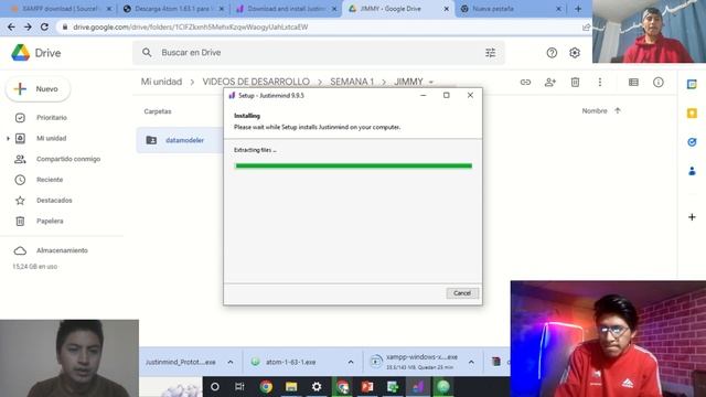 INSTALACIÓN DE HERRAMIENTAS XAMPP, JUSTINMIND, ATOM MYSQL DESARROLLO WEB GESTIÓN LICORERIA | Parte