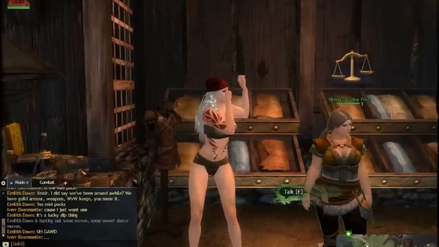 Guild Wars 2. Nahkriin women are far too loose.