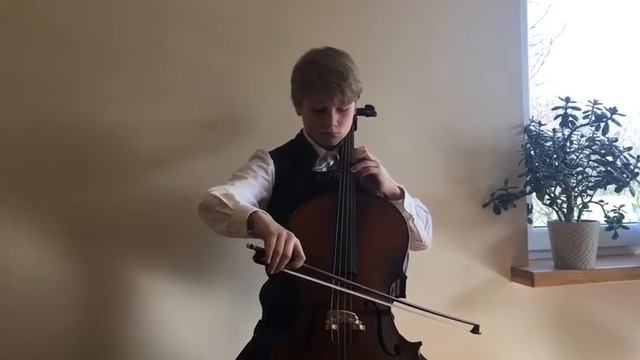 Alberts Vanags. "Экспромт" (Александр Арутюнян), струнно – смычковые инструменты, Виолончель