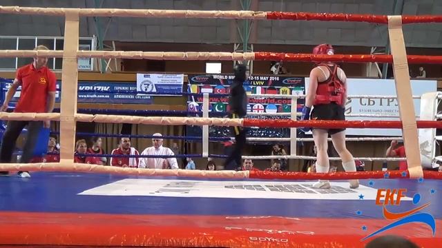 Бой 9 раунд 3.РИНГ Саньда.05.12-15. Чемпионат Европы по кунгфу