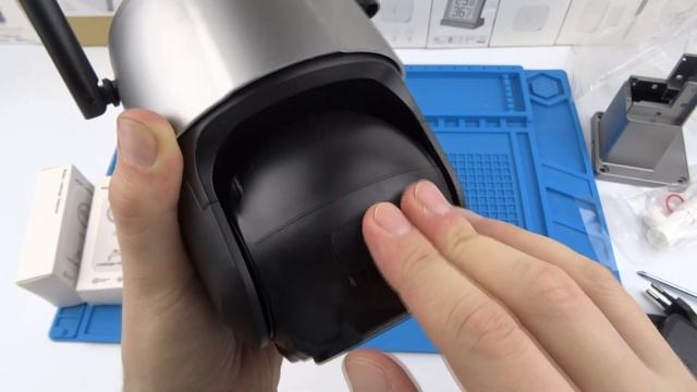 Умный датчик протечки WIFI Tuya Kerui и купольная наружная камера. Распаковка
