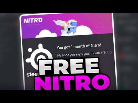 Получите Discord Nitro бесплатно в 2024 году! (Простой способ) Steelseries