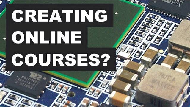 Do you know someone who created an Online Course About Electronics?