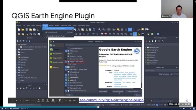 Penn State webinar - Using GEE for interactive mapping & analysis of large-scale geospatial dataset