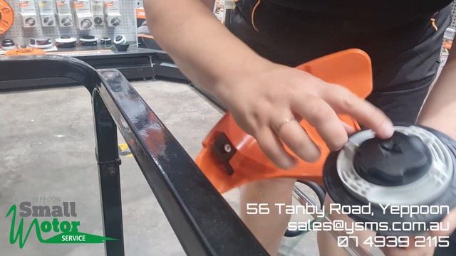 How to load a Stihl Autocut C6-2 trimmerhead.