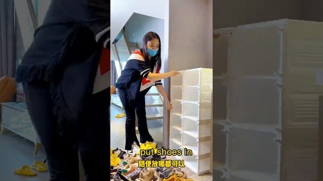 Mayi box white shoe storage cupboard