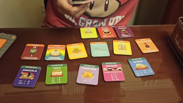 Sushi Go Party - Análisis de Materiales y Tutorial de Juego