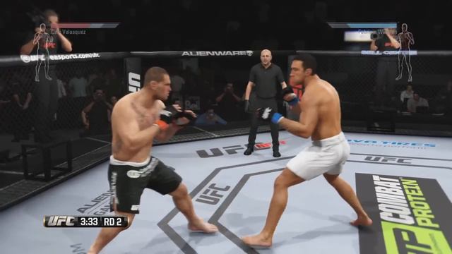 EA SPORTS UFC - Кейн Веласкес против Фабрисиу Вердума