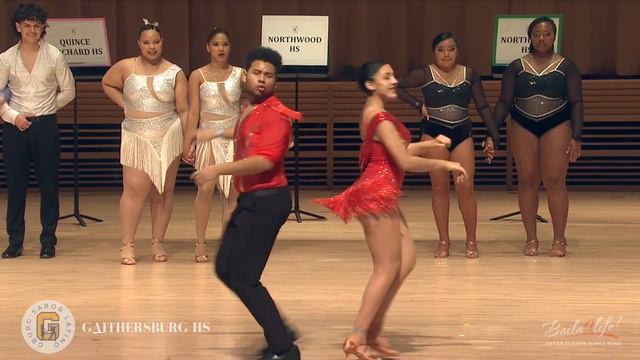 Bachata - Gaithersburg HS - Senior Division - 2023 #sexy #upskirt #латино #танец