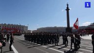 На Дворцовой площади в Санкт–Петербурге прошёл Парад Победы
