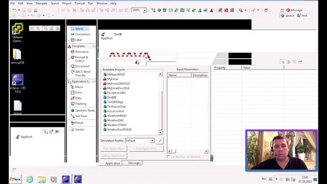 Разработка голосового приложения CallLog To Email [Avaya]