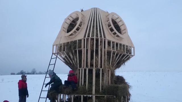 СОЖГЛИ МАСЛЕННИЦУ в Хотьково
