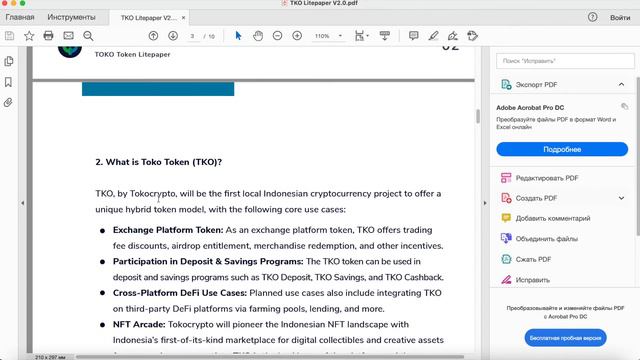 Обзор Лаунчпада токена #TKO на Binance. Изучаем WhitePaper (LitePaper) биржи #Tokocrypto